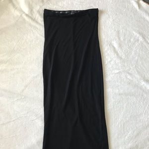 Forever 21 Black Basic Strapless Bodycon Dress